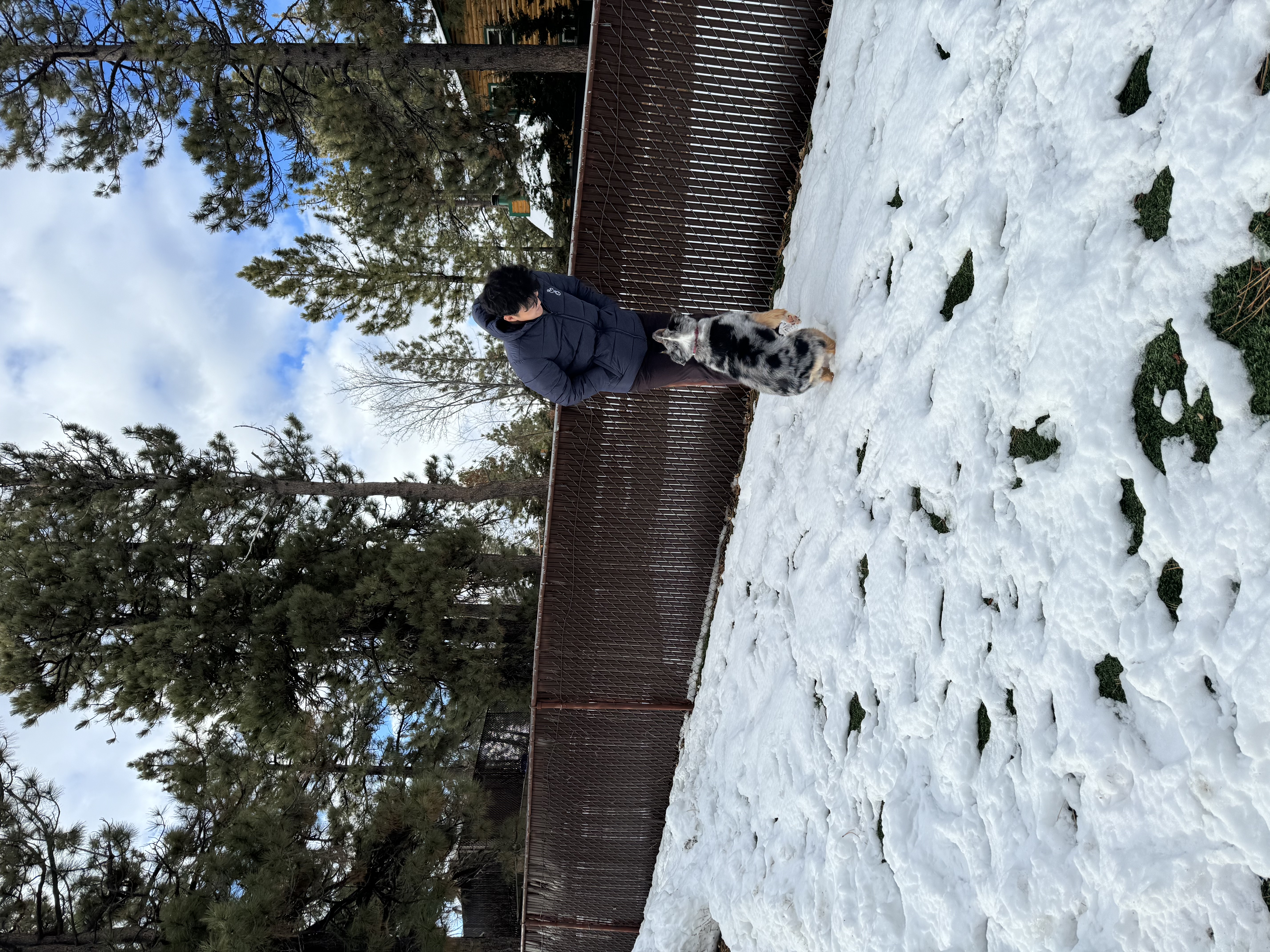 Me and Kora in Big Bear